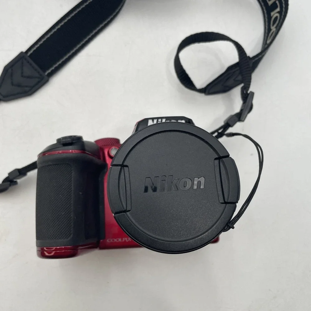 Nikon Coolpix B500 Digital Camera 16MP 40X Wide Zoom+Batteries+Memory+Stick+Case